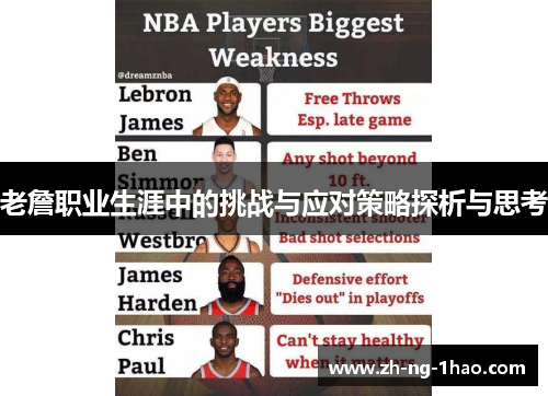 老詹职业生涯中的挑战与应对策略探析与思考